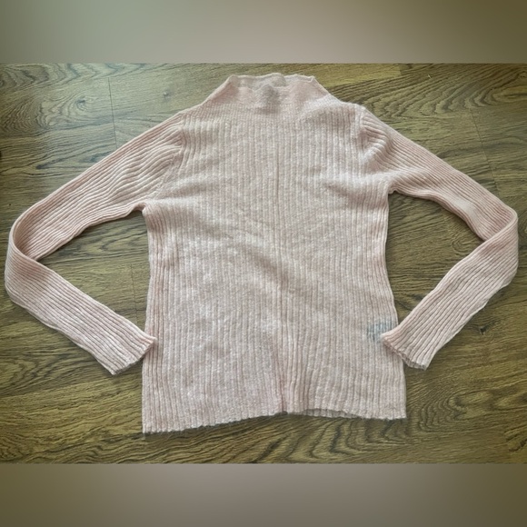 Rag & bone donna ribbed mohair angora wool long sleeve top size large - Picture 2 of 7